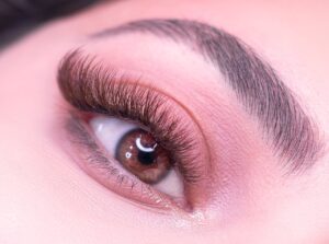 This semi-permanent makeup technique is used to create an illusion of a more defined and fuller brow.